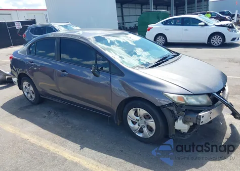 2015 Honda Civic Lx из США, поврежденный, VIN 19XFB2F51FE094487